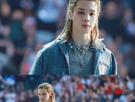 런던 홀린 '삼손 파워'..방탄소년단 지민, 빛나는 카리스마