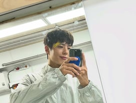 박보검, 아직 '굿보이' 못 보냈다..종영 1년만 미공개 셀카 투척