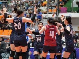 '강소휘 16점 폭발 여자배구, 인도네시아 3-1 제압 "블로킹 17개, 높이서 끝냈다"... 평가전 2연승 질주