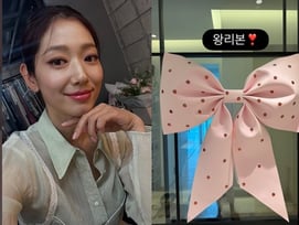'최태준♥' 박신혜, 둘째는 딸? 왕리본 달고 만삭 태교 [스타이슈]