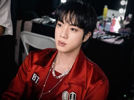 방탄소년단 진, 아이돌픽 투표 63주 연속 1위..'7월 베스트 아티스트'