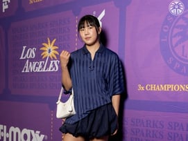 LA 미래 자격 증명했다... 박지현 원맨쇼에 美 현지 최고 '평점 A'