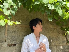 이래서 월드와이드핸섬..방탄소년단 진, 셔츠 풀어 헤친 치명 美