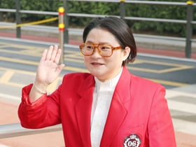 김신영 '불후의 명곡, 녹화하러 왔어요'[★포토]