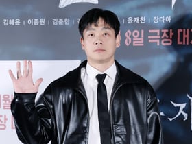 김영성, 가죽자켓으로 멋낸 패션[★포토]