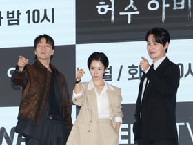 박해수-곽선영-이희준 '허수아비, 기대하세요'[★포토]