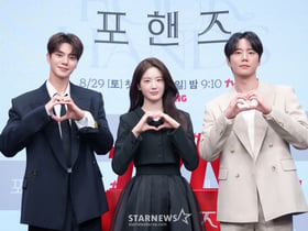 송강-장규리-이준영, 어디에서 본 적 없는 조합[★포토]