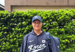 「台湾・日本戦で投げられず、残念だった「1R有力のクァク・ドヒョン、11Kの怪力投、待機の末にしっかりと証明した。」