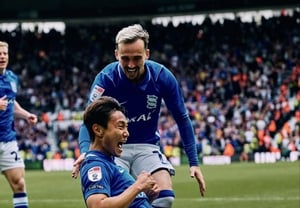 ペク・スンホの勝利が確定した「現地の称賛、交代3分で決勝ヘディング『ドン』··· バーミンガム逆転勝利の英雄