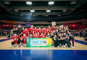'Áp đảo Hàn Quốc' bóng chuyền Nhật Bản, thậm chí Iran cũng 3-0 shutout hoàn toàn 'Vô địch Giải vô địch châu Á → Thẳng vào Olympic LA'