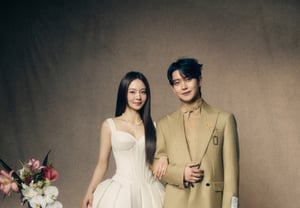 Kang Kyun-sung and Yoo Ha-jin Reveal Wedding Photos Ahead of Marriage: "A Moment That Happens Only Once in a Lifetime"