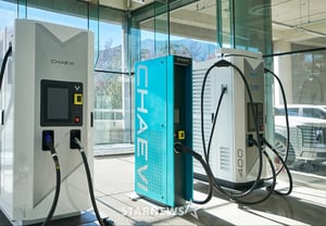 Chabi prepares to take the top spot in EV charging; unveils MW-class MCS dispenser at Busan International Port Conference