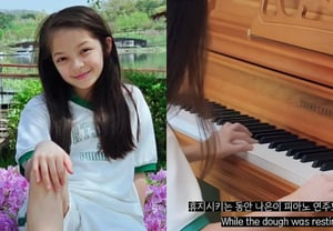 'Super D' had just been yesterday... Park Ju-ho and Anna's daughter Na-eun, boasting top-tier piano skills: "She saved the country" [Star Issue]