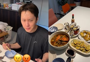 ヨンジュン兄「うん」大満足..♥ヒョナとミシュランレストラン級の「新婚の食卓」