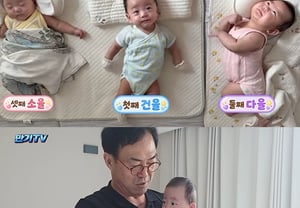 'Heavenly Strongman' Lee Man-gi, Stumped by His Triplets: "I'm Afraid I'll Drop Them If I Hold Them"
