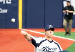 [Photo] 'Kim Do-young and catchball' Noh Si-hwan