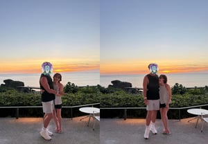 孙艺珍在社交媒体上给玄彬的脸贴上贴纸的原因：“他让我遮住”[明星八卦]