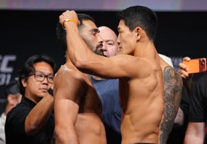 「コリアン・スーパーボーイ」チェ・ドゥホと「ゾンビ・ジュニア」ユ・ジュサン、UFC出撃の準備完了··· 並んで計量を通過