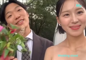 “Totalmente Jang Won-young”: Choi Goeun, antes de su boda, realiza sesión de fotos de bodas