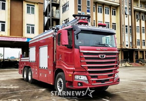 "Showcasing K-Fire Truck Capabilities" … Tata Daewoo Motor Begins Full-Scale Push into Vietnam’s Public Safety Market