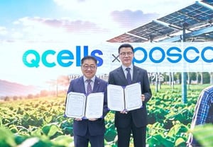 Hanwha Q-Cell and POSCO Sign MOU for Agrivoltaics Deployment in Yeongjong