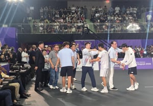 「なぜこれまで代表選手村に入村できなかったのか」韓国テックボール史上初のAG金メダル「快挙」··· 柳承敏会長「選手村の訓練環境を活用できる方策を検討する」"