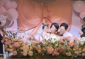 成贤珠，挺过丧子之痛……迎来二女儿周岁宴“怀孕”金智敏也送上“我爱你”的感动 [Star Issue]
