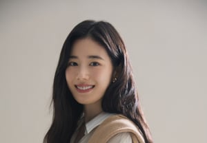 Jeong Eun-chae's 'Cute Smile' [★Photo]