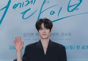 Jang Se-hyeok, a relaxed hand wave [★Photo]