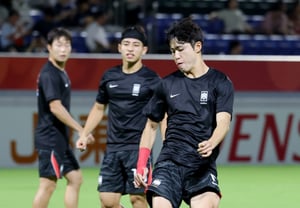 [Photo] Lee Gi-hyeok attempting a shot