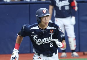 [Photo] Kim Min-seok, the epitome of a hot hitter and base runner