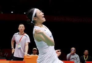 [In one go] An Se-young defeats Yamaguchi 2-1, wins the first singles match