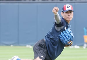 [Photo] Yoon Tae-ho's 'powerful pitching'