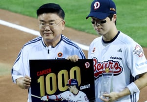 [フォト] チョ・スヘン、1000試合出場