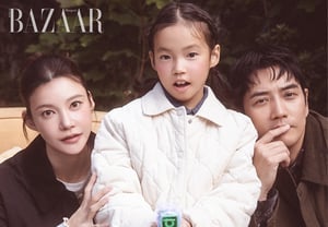 Joo Sang-wook ♥ Cha Ye-ryun, 9-year-old daughter makes first public appearance.. A 'fish cake' lookalike who resembles her mom and dad [Star Issue]