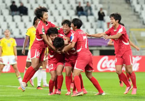 どうせワールドカップ優勝は北朝鮮？"3ゴール爆撃→コロンビアを圧倒··· スペインとU-20女子ワールドカップ決勝で対戦「4度目の優勝に挑戦」