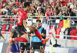 [Photo] Oh Hyun-kyu, quantum leap with first goal