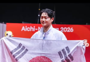 Shin Seung-ho y Kim Yeon-kong también aplaudieron... 'Esgrima' Oh Sang-wook, el guapo medallista de oro