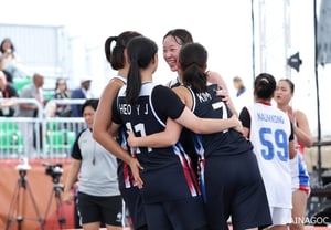 "You don't need to play the full 10 minutes?" 女 3x3 basketball: South Korea defeats Thailand in 'cold game' victory after just over seven minutes, securing a valuable bronze medal in the first-ever AG [Aichi Nagoya AG]
