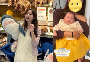 キム・ジヨン、生後2か月の娘と初めての秋夕..精神混濁「決して連休ではない」