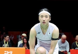 アン・セヨンがまた勝った！ 確かに11-10の接戦だったのに、一瞬で21-10に··· 初戦20分で圧倒→スリランカも2-0で完勝