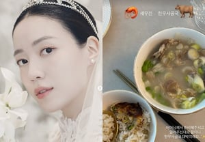'ティアラ出身'のリュ・ファヨン、'♥ビジネスマン'と結婚後..市の母親の食卓自慢「韓牛牛骨スープ大当たり」 [スター・イシュー]