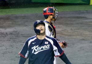 [Foto] «¡Qué lástima!» Ponche de Moon Bo-kyung en el primer inning