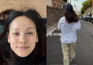 イ・ヒョリ、21年ぶりのフィンクルカムバックを控えて..走る姿「初めて走ってみた」