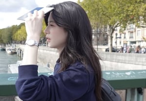 パリのコ・ユンジョンはきれいだ..フレンチの女神