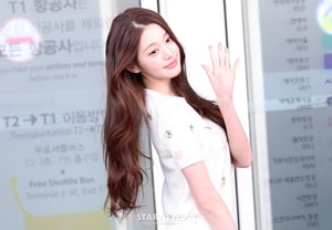 Jang Won-young, lời chào tay tươi sáng từ sáng sớm[★ảnh]