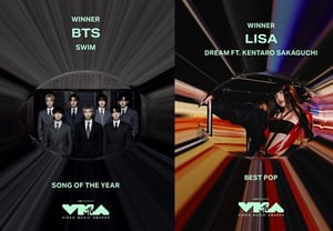 Los artistas de K-pop brillaron en los MTV VMAs, con BTS logrando la triple corona incluyendo el premio principal y Lisa destacando en «Mejor Pop». [Resumen]