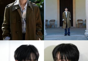 Park Si-woo debuts at Milan Fashion Week.. 'Rising Icon' capturing global fashion attention