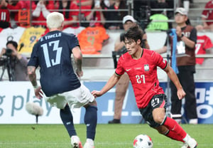 [Photo] Kim Min-soo is strong in one-on-one situations