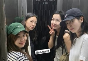 Finally reunited.. Lee Jin shares recent update of the "original fairies" Fin.K.L in full four-member formation